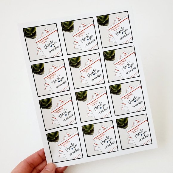 LB001 Poshmark Thank You Stickers [Price Firm] - Picture 4 of 10